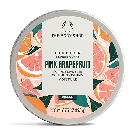 The Body Shop Body Butter | 96Hr Nouishing Moisture, For Dry Skin, 6.4 Oz