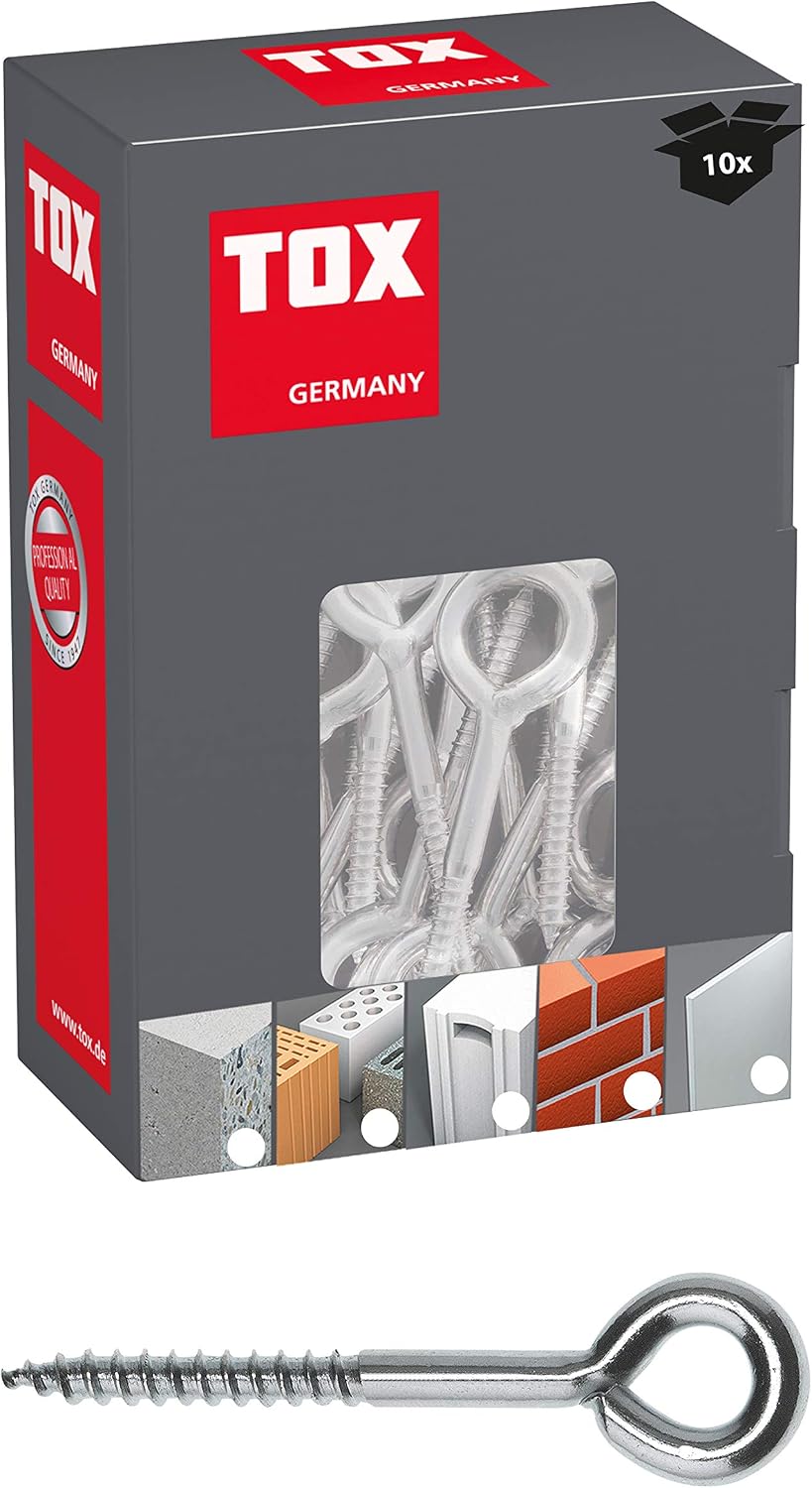 Eyebolt Eye 8x120 mm, 10 pcs, 057101061