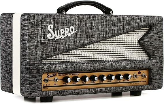 Supro 1696RTH Black Magick Reverb 25-watt Class A Tube Head