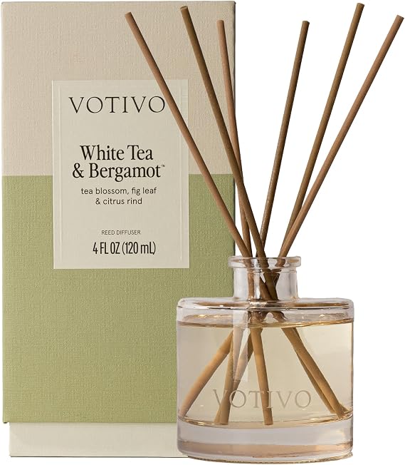 Bergamot & White Tea Reed Diffuser by Votivo