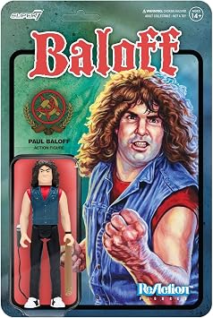Super7 Paul Baloff Reaction Figure, Multicolor