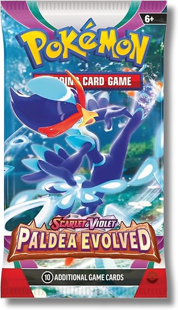 Pokemon Scarlet & Violet Paldea Evolved Booster Pack | Quaquaval