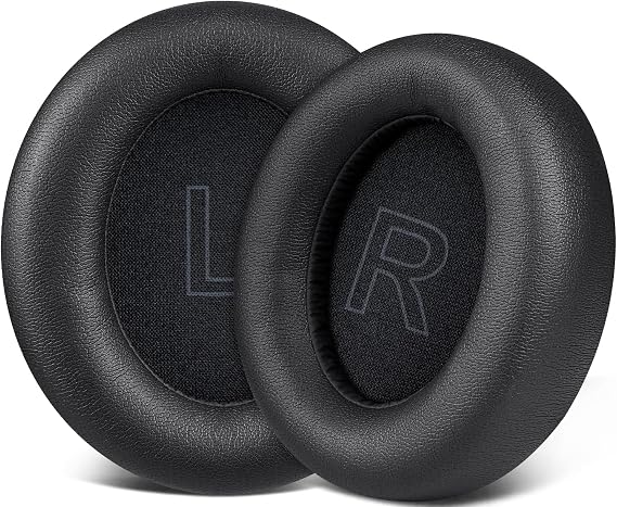 Faux Leather Headphone Pad Compatible with Q30 Q30bt and Q35 High Quality Material Headphone Sponge with Memory for Minesk Anker Soundcore Life