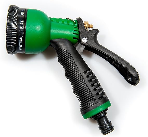 8 Function Spray Nozzle Gun - 8 Speed Spray Nozzle 8 Different Mode Connects To Standard Garden Hose