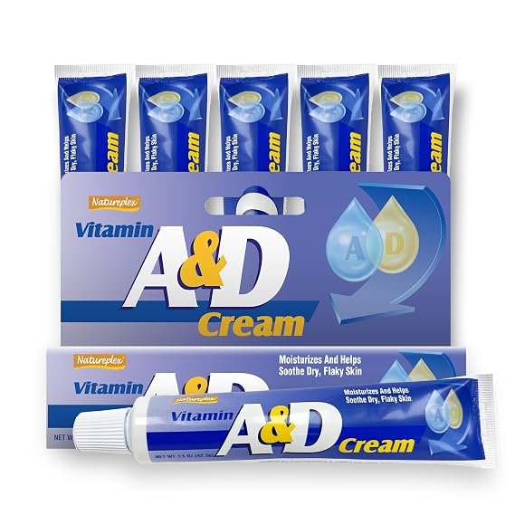 Natureplex A&D Cream 1.5 oz (6 Pack) - For Diaper Rash and Skin Irritation - Made in USA
