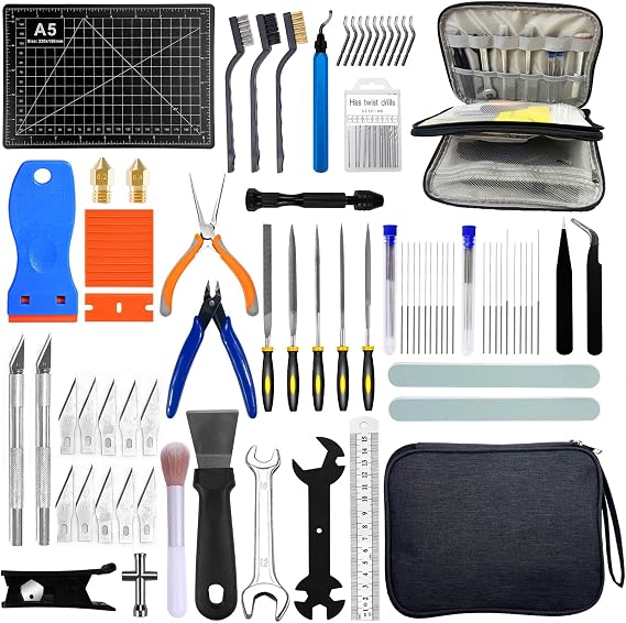 3D Printer Tools Kit,91Pcs 3D Printer Accessories for All FDM/SLA Printers