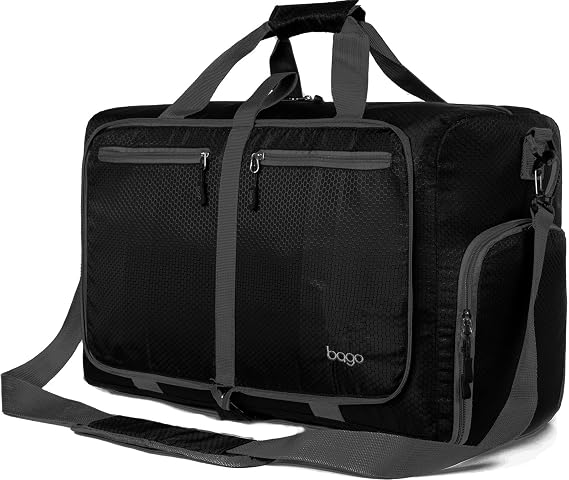 Bago Travel Duffle Bag for Women & Men. Medium Duffel Bag for Traveling
