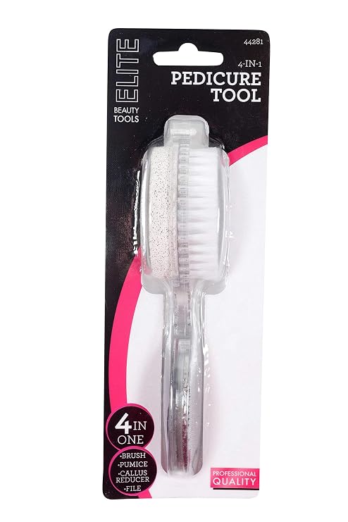 Swissco 4-In-1 Pedicure Tool, Colors Vary, 1 ea