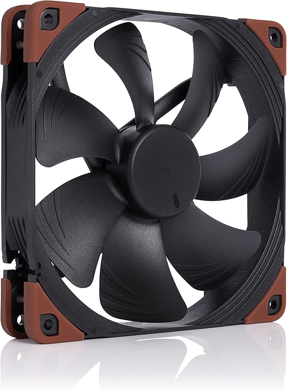 Noctua NF-A14 iPPC-2000, Heavy Duty Cooling Fan, 3-Pin, 2000 RPM (140mm, Black)