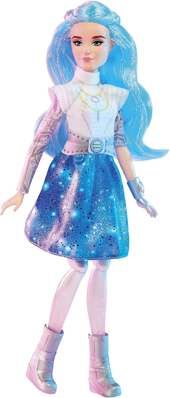 Disney Princess Zombies 3 Singing Addison Fashion Doll - Light-Up Doll with Music and Singing, Outfit and Accessories. Toy for Kids Age 6+