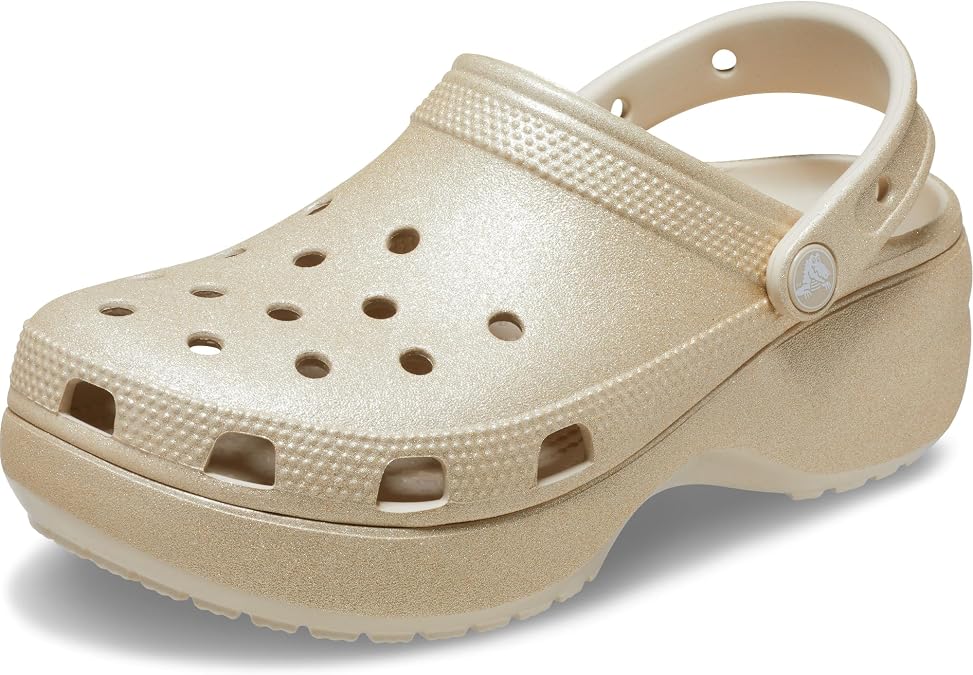 Crocs Women's Classic Platform Glitter Clog