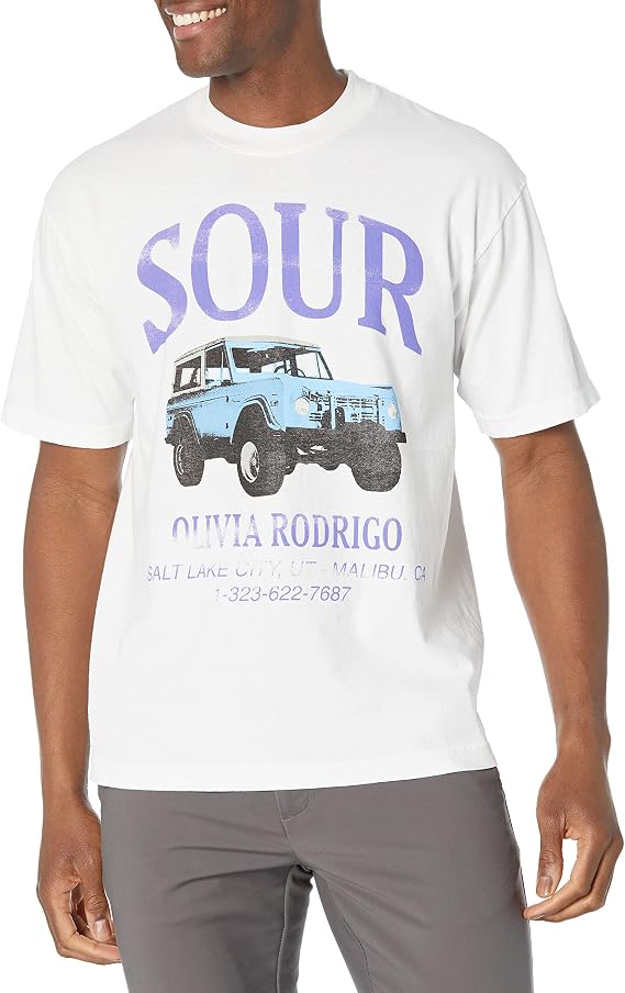 Olivia Rodrigo Unisex Adult Sour Car Tee