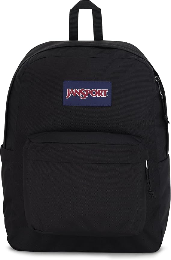 JanSport Superbreak Backpack - Lightweight School Pack, Black