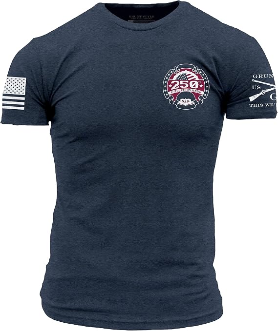 Grunt Style 250th Commemorative Men's Graphic Tee