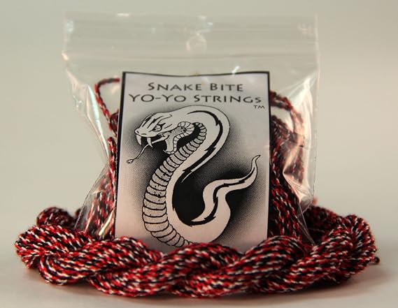 100 Pack Snake Bite String- 100% Polyester Yo-Yo Strings - Redbelly