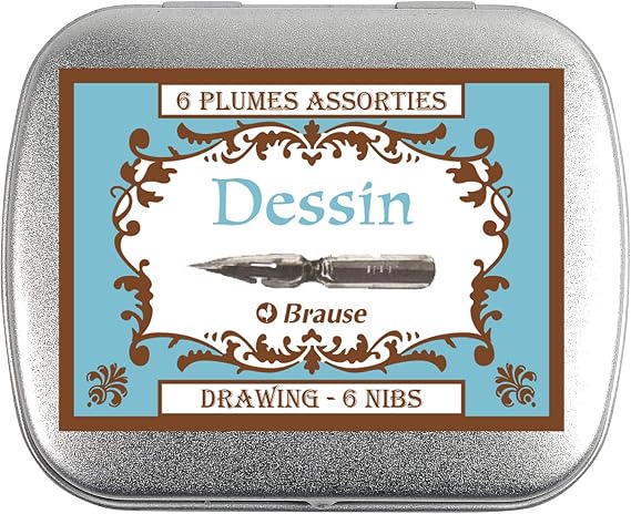 Elban hb21001B 6-Point Assorted Drawing
