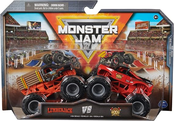 Monster Jam 1:64 Series 28 Lumberjack vs Axe