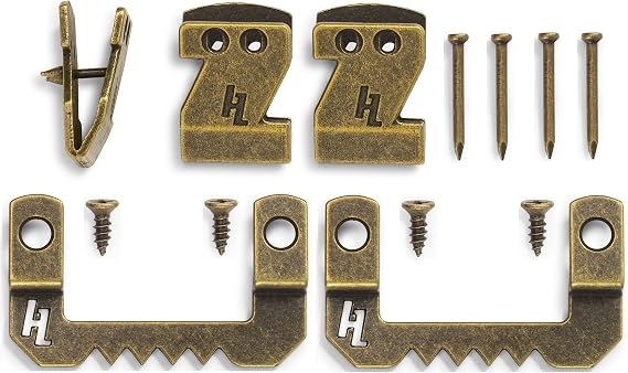 34051 Flat Mount Canvas Sawtooth Picture Hanger Kit 15lb