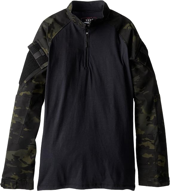 Tru-Spec Men's T.r.u 1/4 Zip Combat Shirt Shirt (Pack of 1)