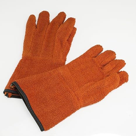 Bel-Art Scienceware Clavies Autoclave Gloves, Orange