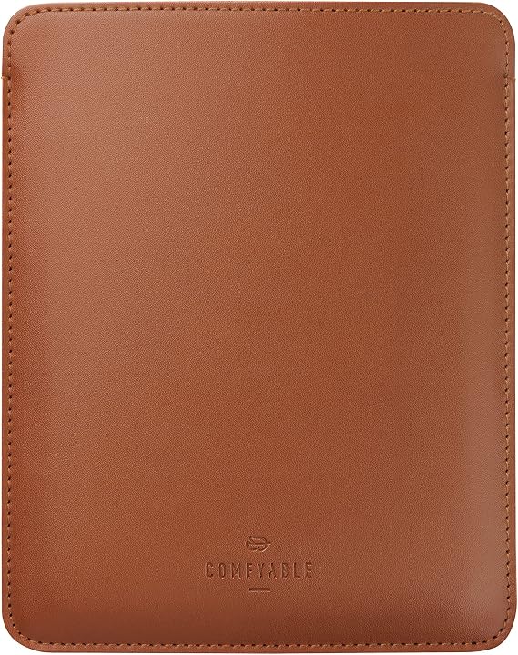 Comfyable E-Reader Sleeve Precisely Compatible with 7 Inch Kindle Paperwhite Colorsoft Edition, 6.8 Inch Kindle Paperwhite 12th/11th/10th Generation 2024-2019, PU Faux Leather Protective Case, Brown