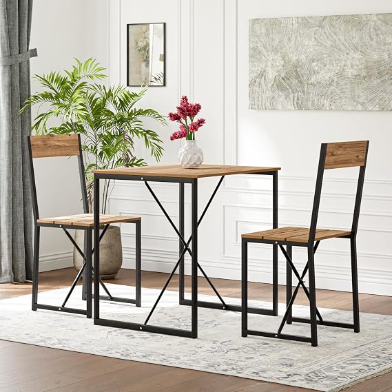 Kitchen Table Balcony Table Set for 2 Persons 1006