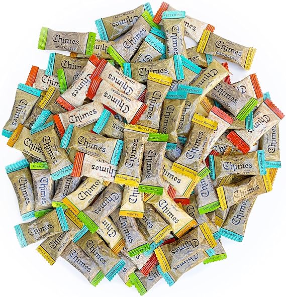 Chimes Ginger Chews 1lb Variety Bag