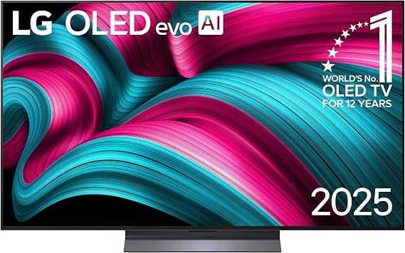 LG OLED TV Evo OLED48C54LA 48.4K UHD 144Hz Dolby Atmos HDR10 Smart Wi-FI 6 AirPlay 2
