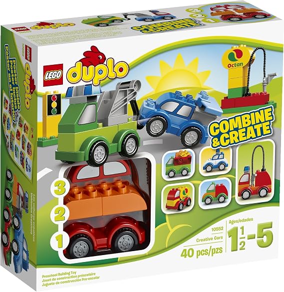 LEGO Duplo My First 10552 Creative Cars Building Set