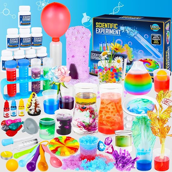 Science Kit for Kids,80 Science Lab Experiments,Scientist Role Play