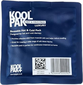 Koolpak Luxury Reusable Hot and Cold Pack 13 x 14cm