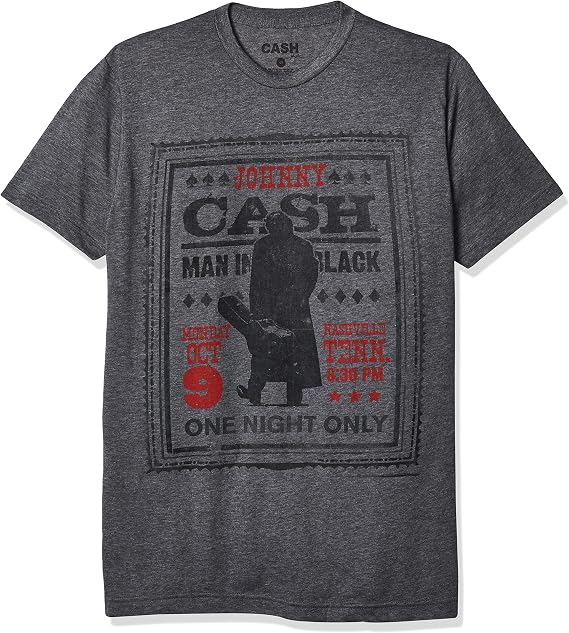 Johnny Cash Official One Night Only T-shirt