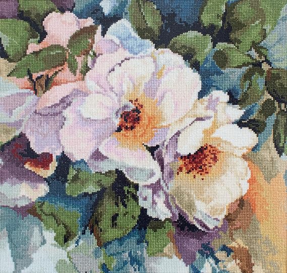 Luca-S Counted Cross Stitch Kit Roses, B2402, Needlecraft Kit