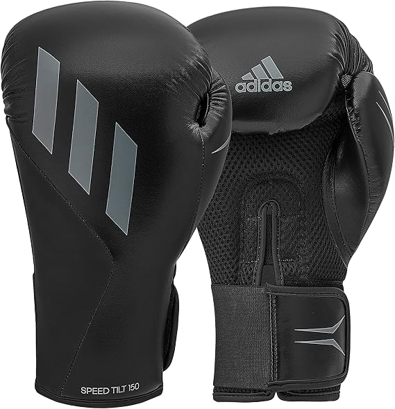 Adidas Speed TILT 150 Boxing Gloves - Training Boxing Gloves for Men & Women - Heavy Bag Gloves, Kickboxing Gloves, Punching Gloves for Fitness & MMA