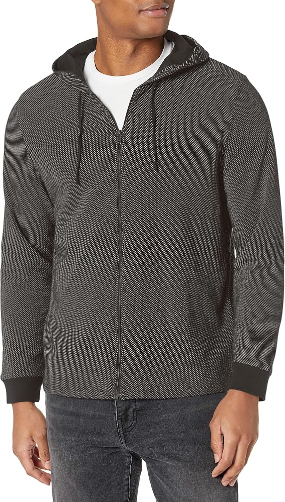 Vince Birdseye Zip-Up Hoodie