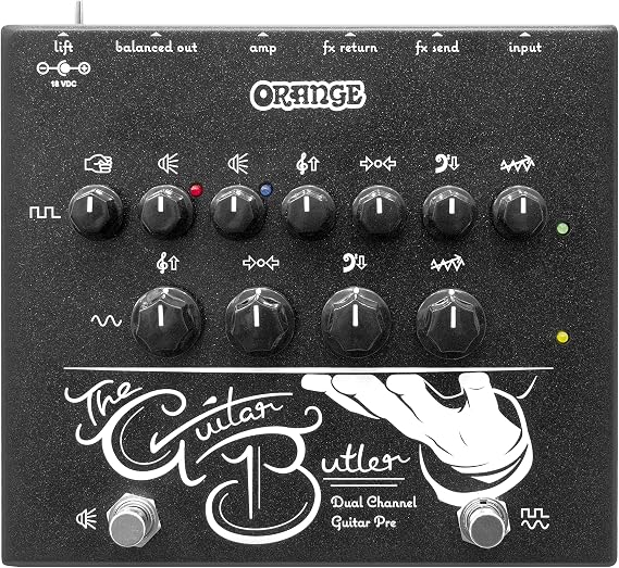 Orange Guitar Butler Dual Channel Guitar Preamp