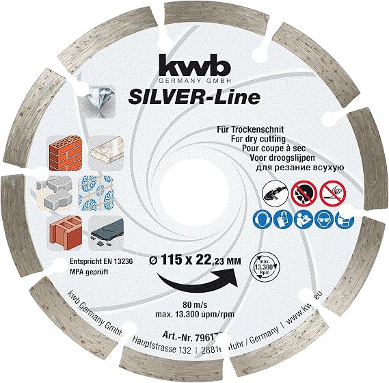 Kwb Diamond Cutter Disc 115 mm - 49796170